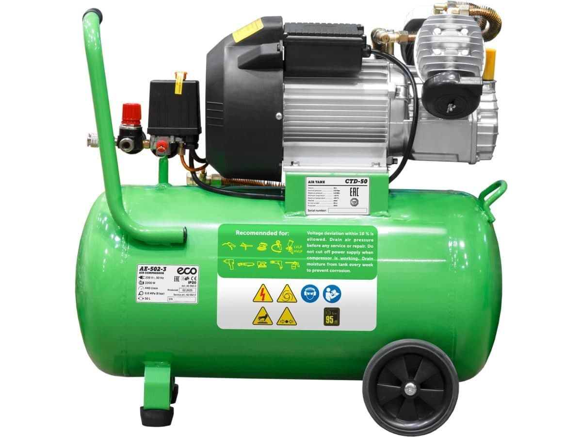 Компрессор ECO AE-502-3 коаксиальный, фото 8