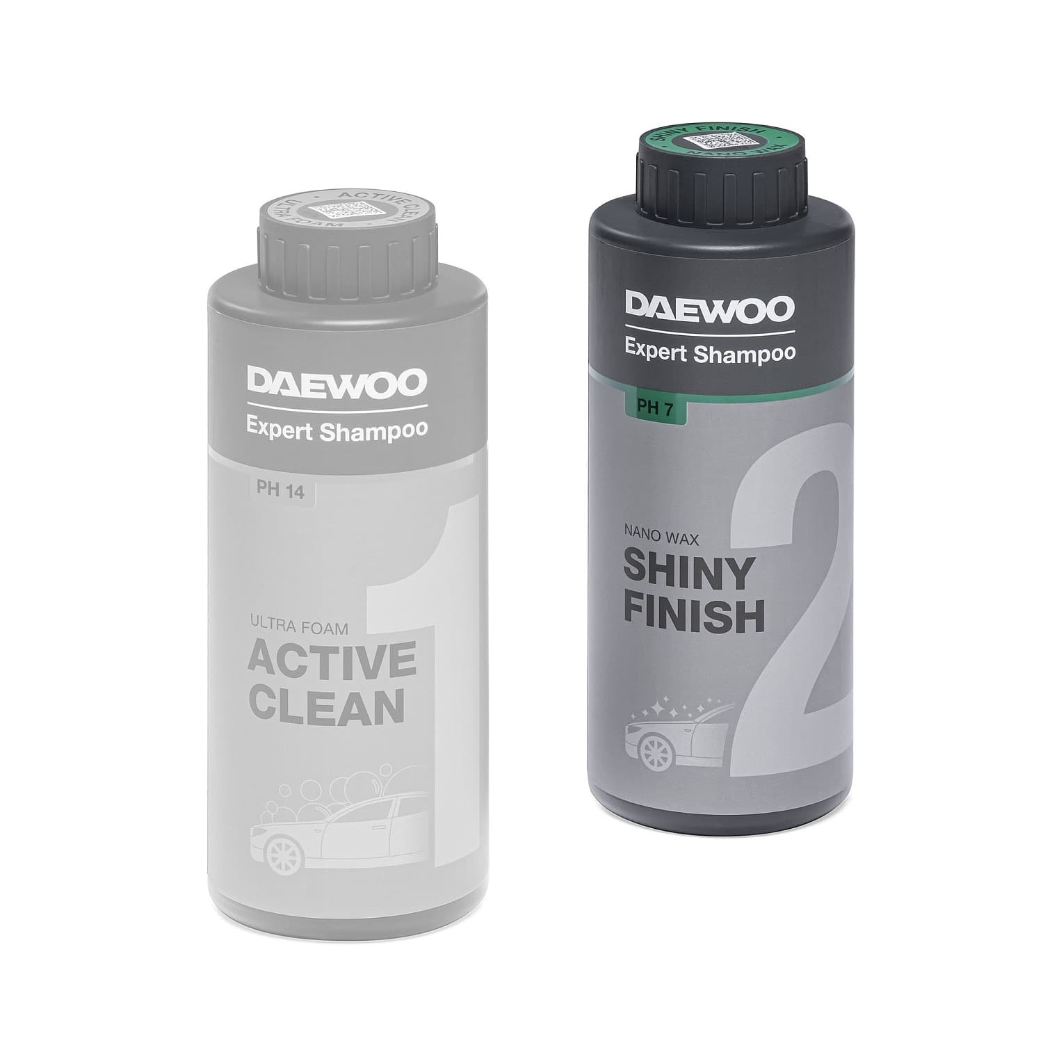 Автошампунь с воском для бесконтактной мойки SHINY FINISH DAEWOO DAWS 210 (1л), фото 3