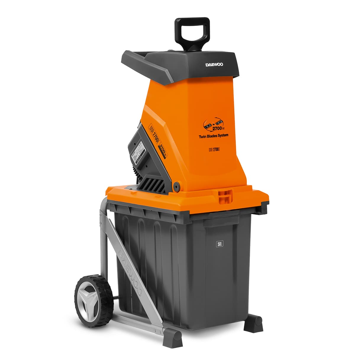Измельчитель садовых отходов сетевой DAEWOO DSR 2700E, фото 2