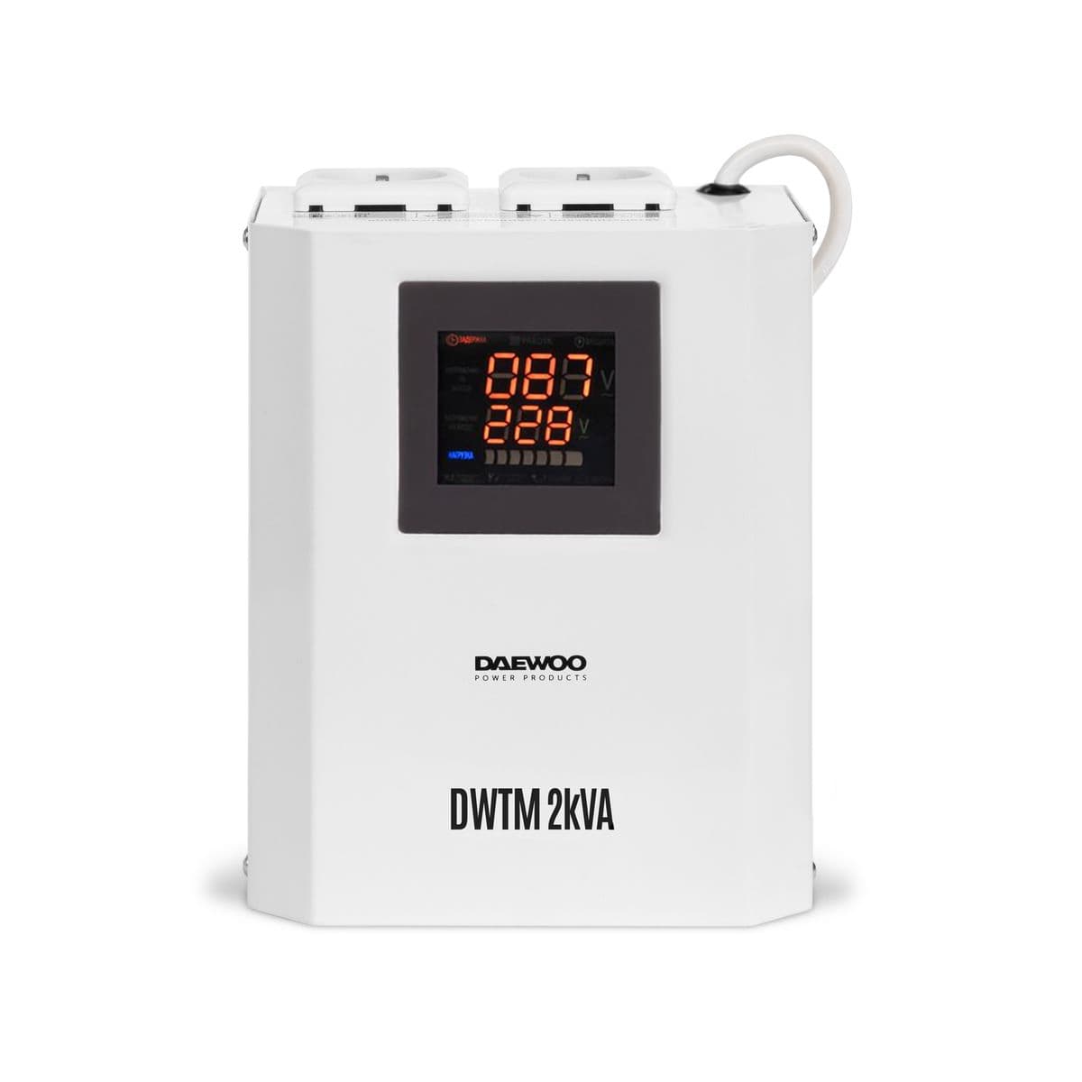 Стабилизатор напряжения настенный DAEWOO DWTM 2kVA, фото 2