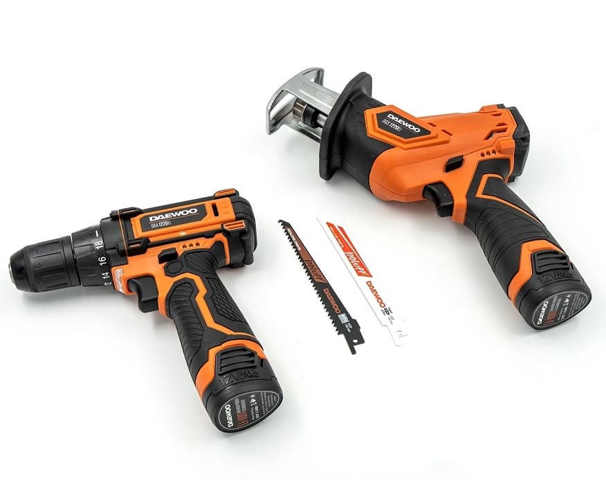 Набор аккумуляторного инструмента DAEWOO DGA 1220Li SET, фото 2