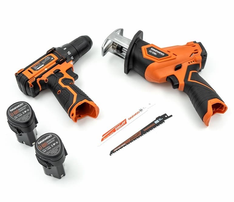 Набор аккумуляторного инструмента DAEWOO DGA 1220Li SET, фото 3