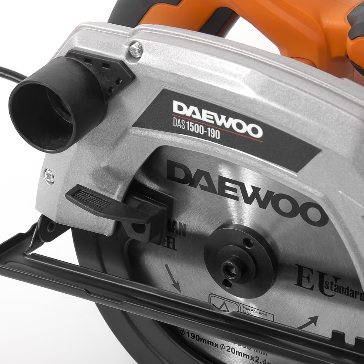Пила циркулярная DAEWOO DAS1500-190, фото 3