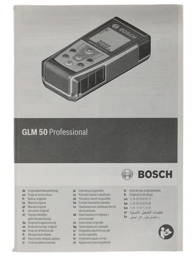 Дальномер лазерный Bosch GLM 50, фото 8
