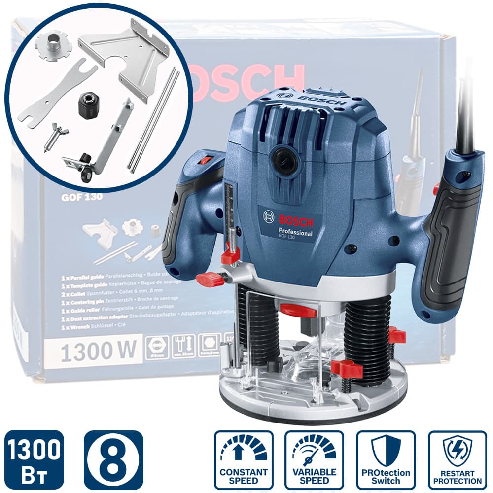 Фрезер GOF 130 Professional BOSCH (06016B7000)