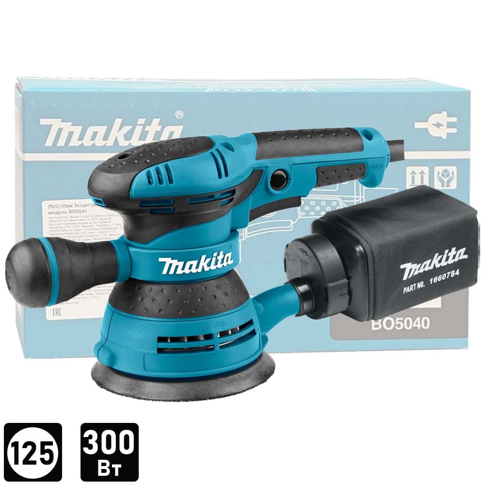 Эксцентриковая шлифмашина BO5040 (BO 5040) MAKITA