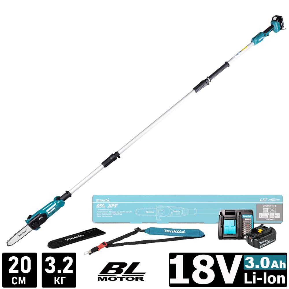 Высоторез цепной аккумуляторный DUA200F002 (DUA 200 F002) MAKITA