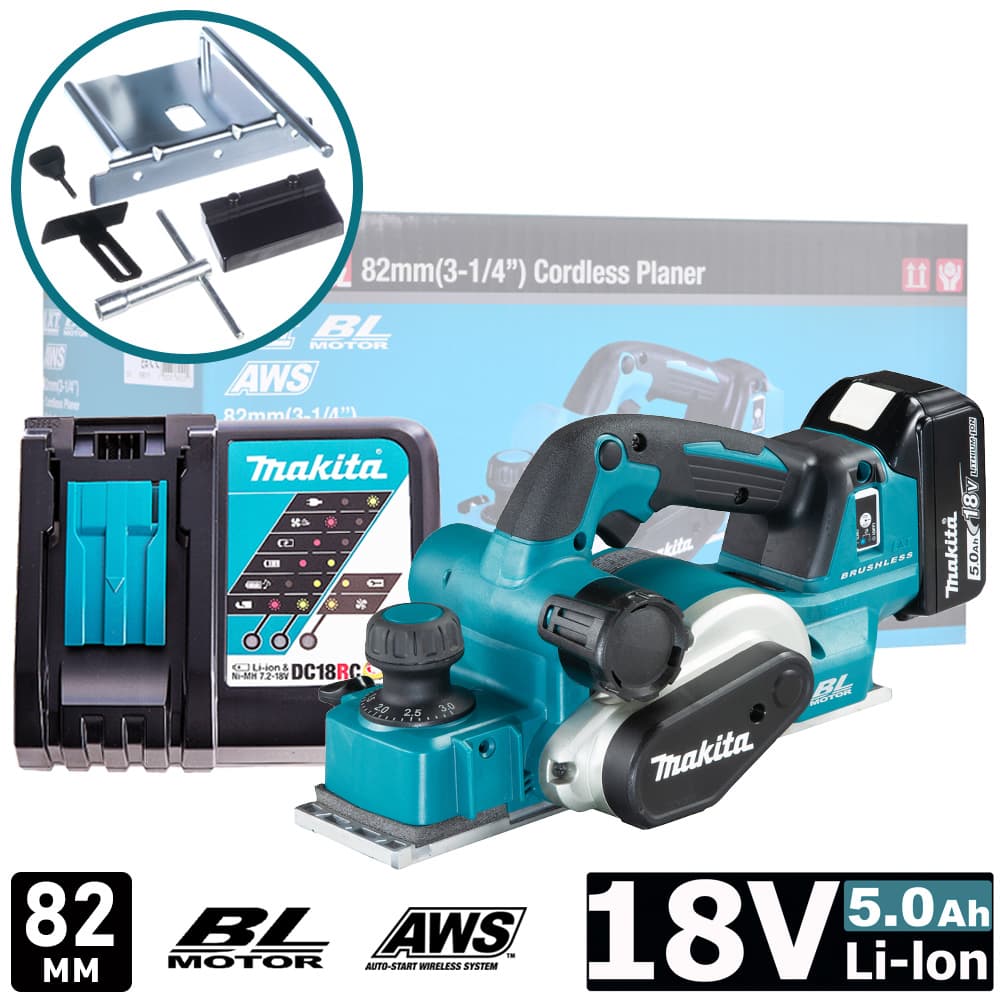 Рубанок аккумуляторный DKP181RT (DKP 181 RT) MAKITA