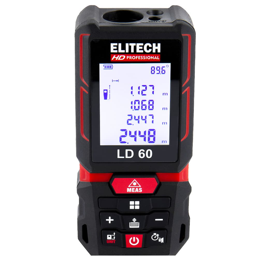 Лазерный дальномер LD 60 ELITECH HD (204769), фото 4