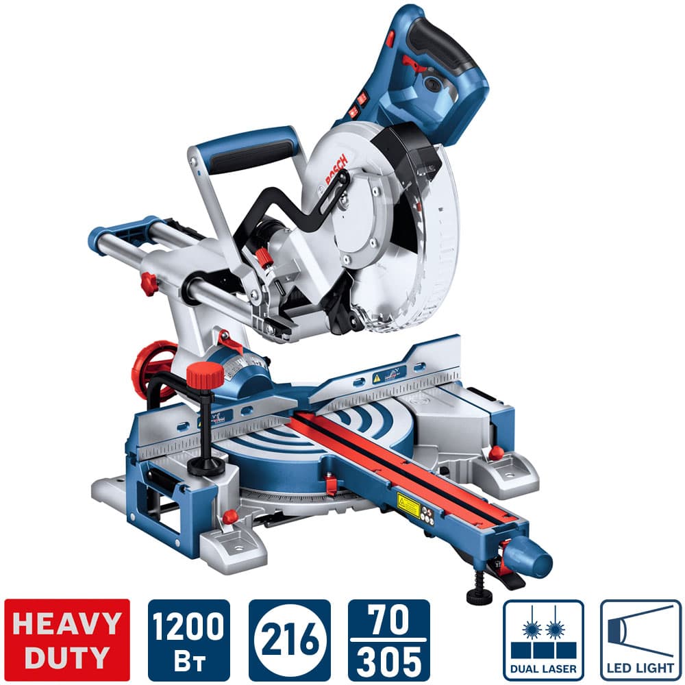 Пила торцовочная GCM 305-216 D Professional BOSCH (0601B49000)