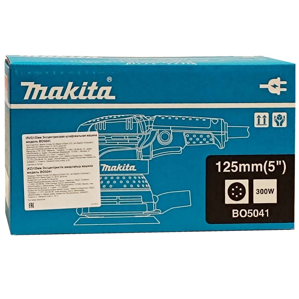 Эксцентриковая шлифмашина BO5041 (BO 5041) MAKITA, фото 2