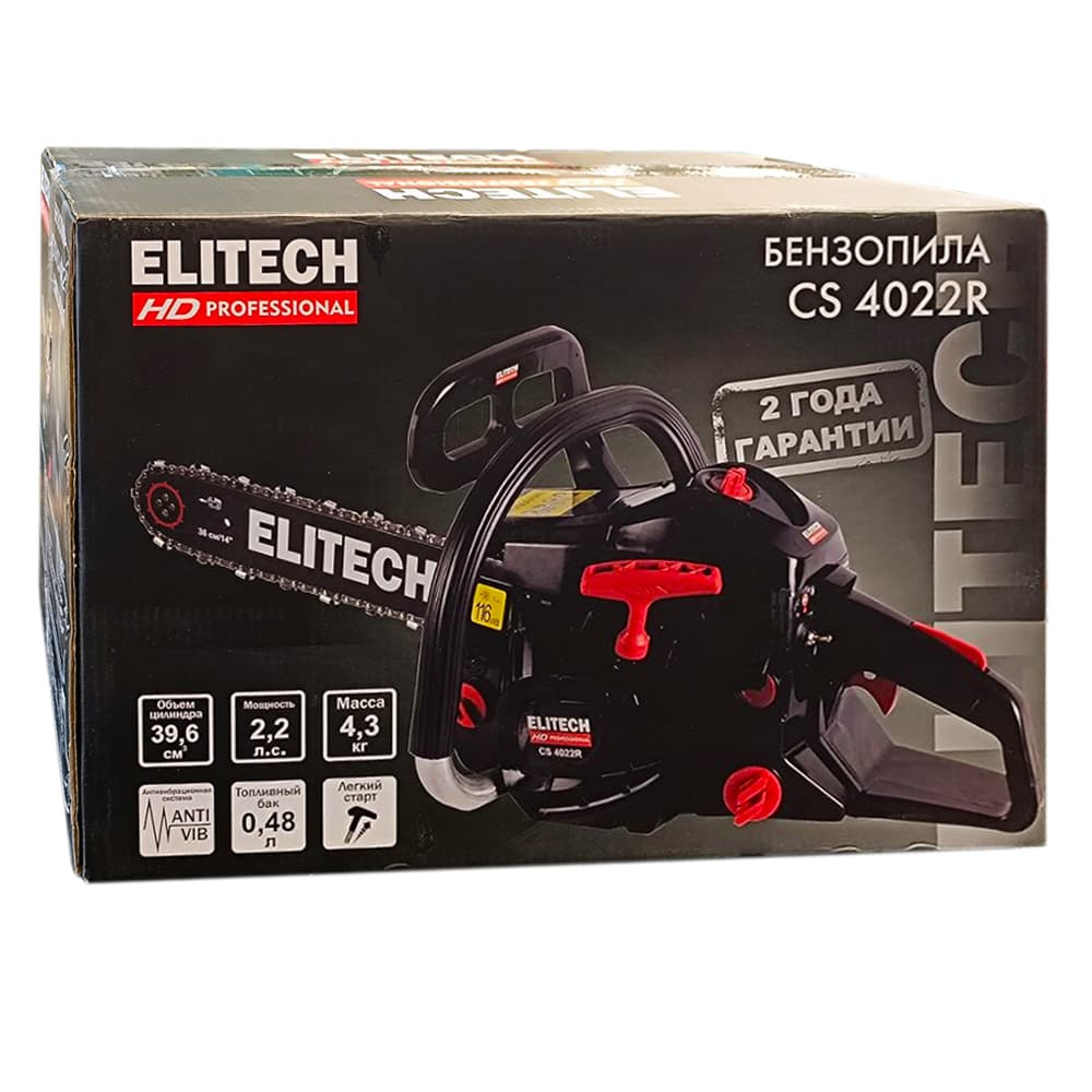 Бензопила CS 4022R ELITECH HD (E1611.004.00), фото 2