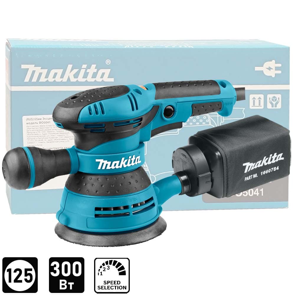 Эксцентриковая шлифмашина BO5041 (BO 5041) MAKITA