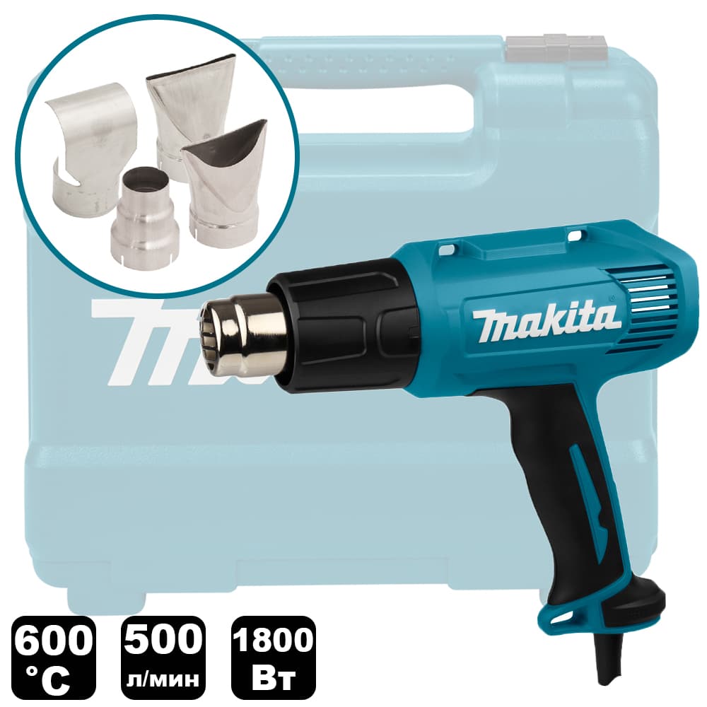 Термовоздуходувка (фен) HG6030K (HG 6030 K) MAKITA