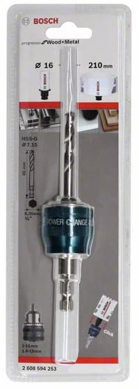 Адаптер Power-Chance Plus 8,7 мм (3/8") + HSS-G 7,15x105 мм BOSCH (2608594253)