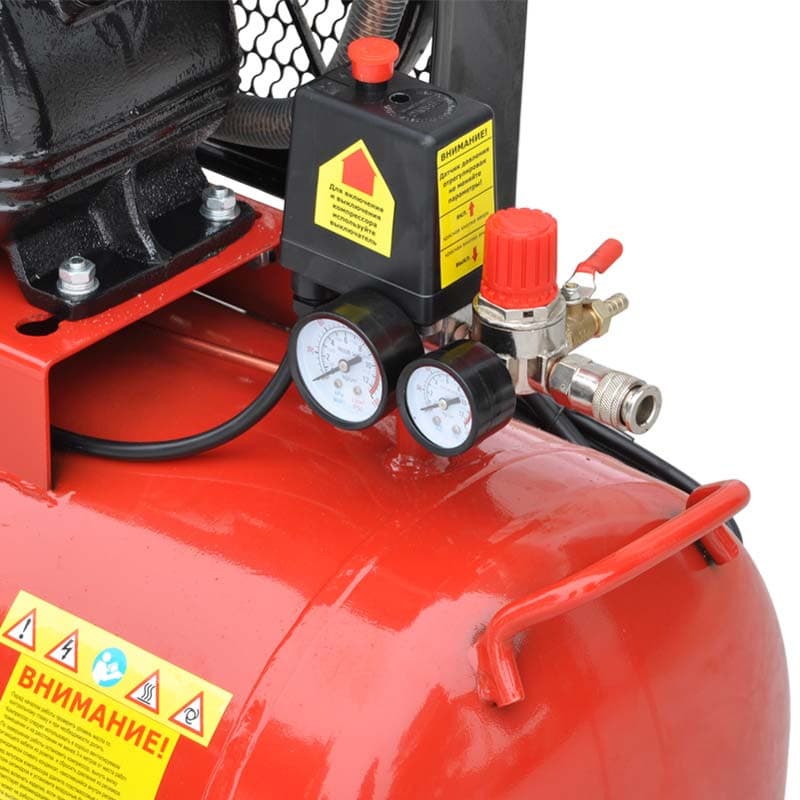 Воздушный компрессор BRADO IBL3100V (до 380 л/мин, 8 атм, 100 л, 230 В, 2.2 кВт), фото 3