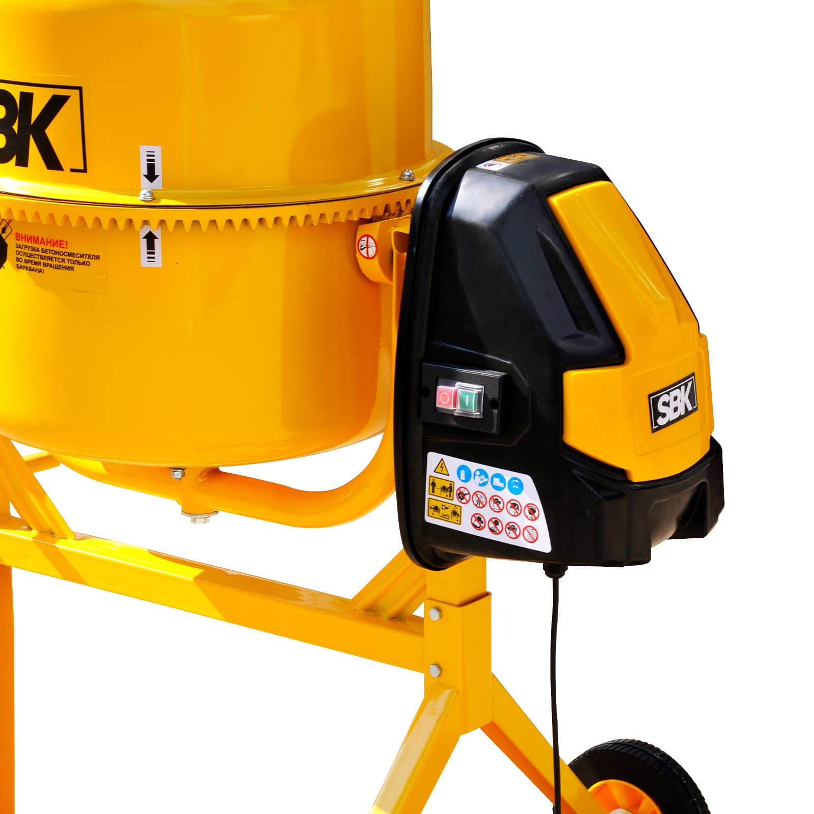 Бетоносмеситель SBK SX-155 (155л., 950 Вт., 220В), фото 4