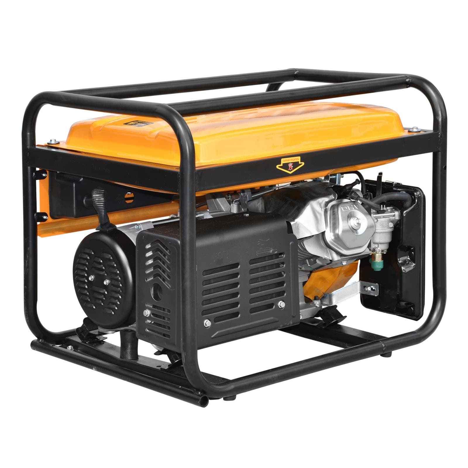 Электростанция SBK BG7000 (5.5кВт, 2х230В/16А/3.5кВт, 1х230В/32А/5кВт, 12В, бак 25.0л), фото 2