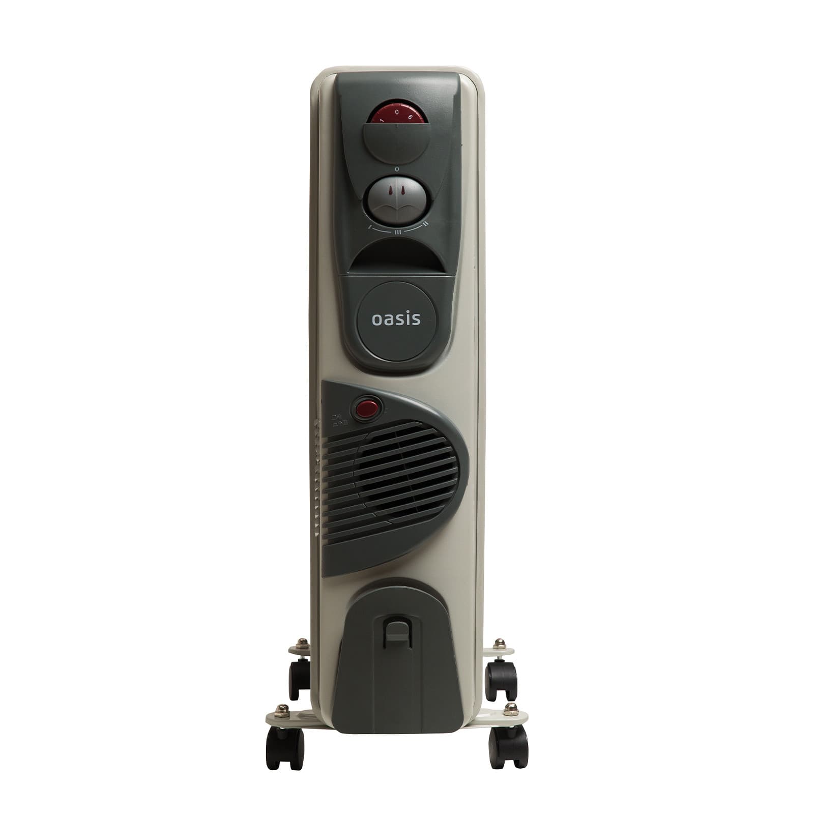 Радиатор масляный Oasis BB-25T (11 секций, 2500+400 Вт, до 25 м2, тепловентилятор), фото 6