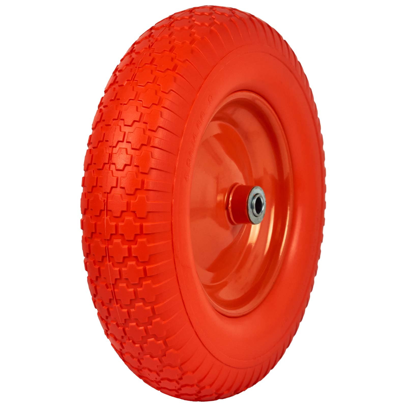 Колесо SKIPER для тачки 4.00-8 PU (16х100) (120 profi PRO, 125 PROFI, 130 expert PRO, 1x140), фото 2