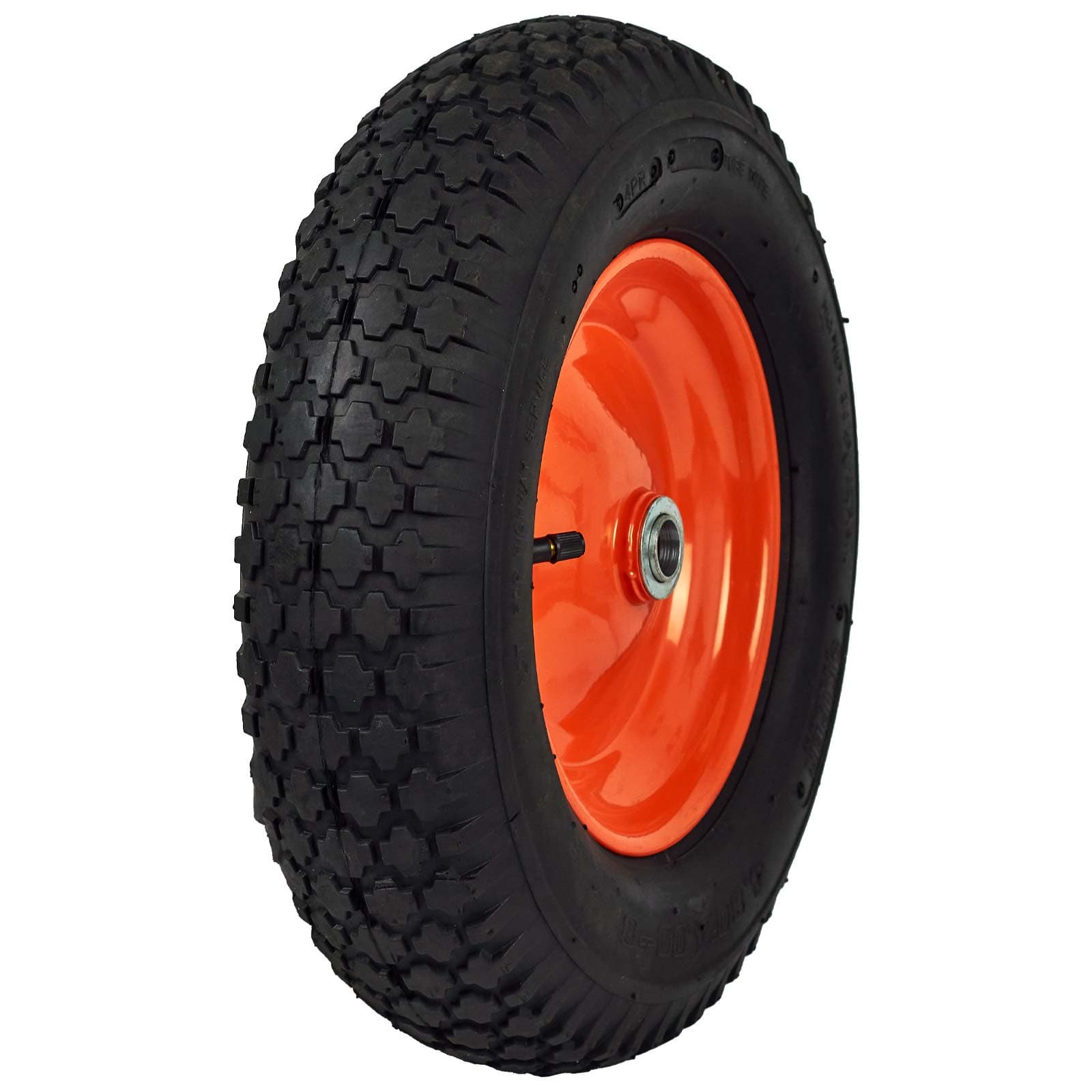 Колесо SKIPER для тачки 4.00-8 (16х100) (120 profi PRO, 125 PROFI, 130 expert PRO, 1x140), фото 2