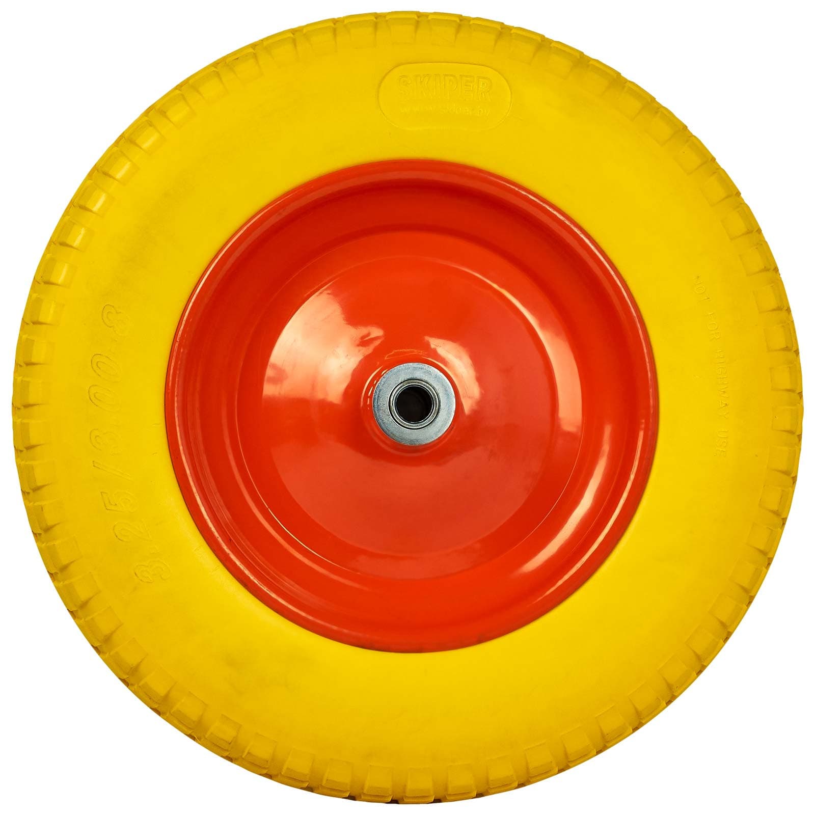 Колесо SKIPER для тачки 3.25-8 PU (16х100) (120 profi PRO, 125 PROFI, 130 expert PRO, 1x140)
