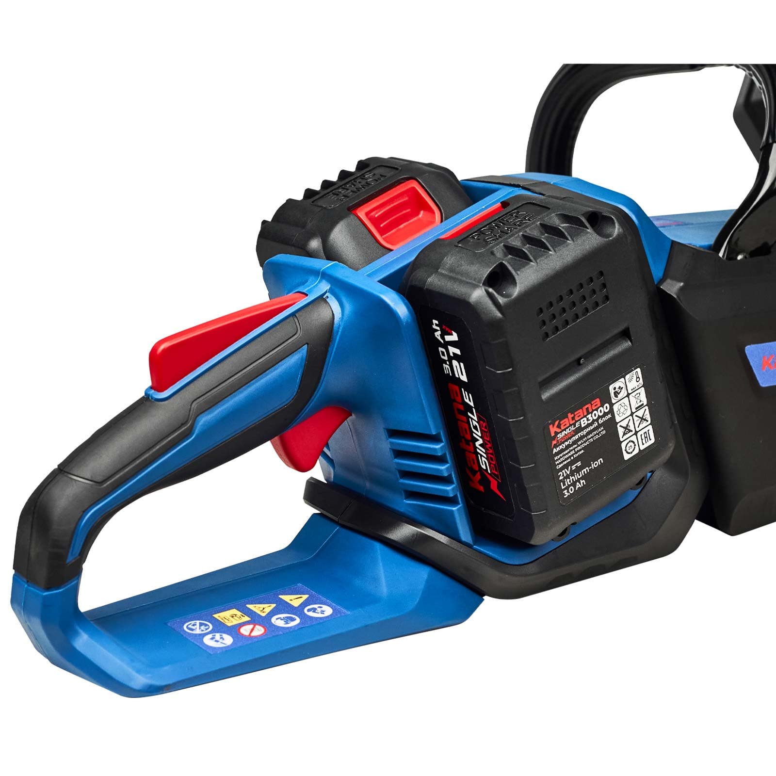 Пила цепная аккумуляторная KATANA DT2103-PRO(Бесщет, 42V, 2x3Ah, 40см, 0,375", 1,3мм, 56зв.,бесключ), фото 5