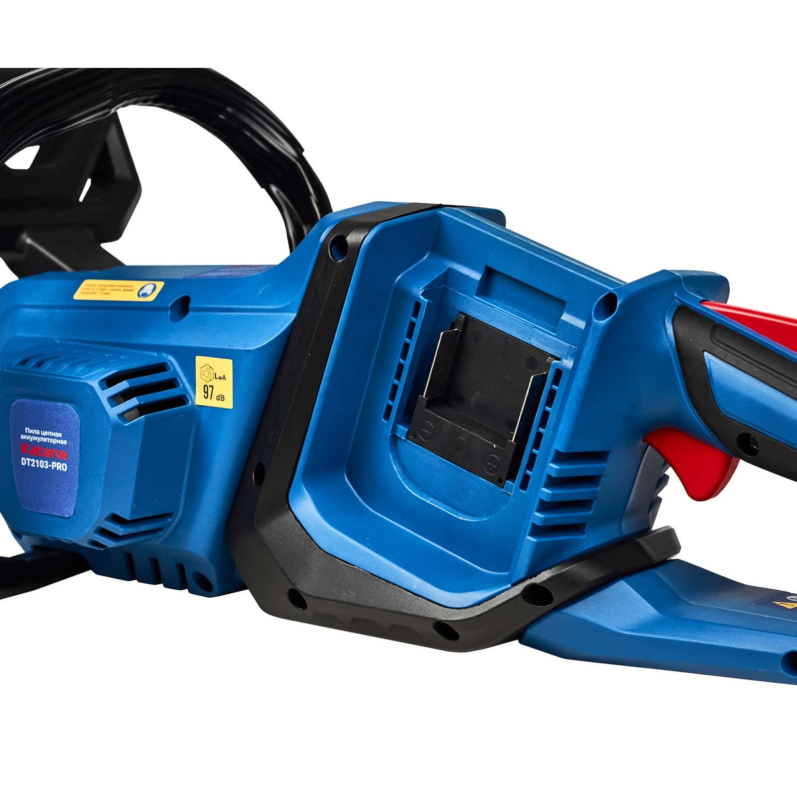 Пила цепная аккумуляторная KATANA DT2104-PRO(Бесщет, 42V, 2x4Ah, 40см, 0,375", 1,3мм, 56зв.,бесключ), фото 3