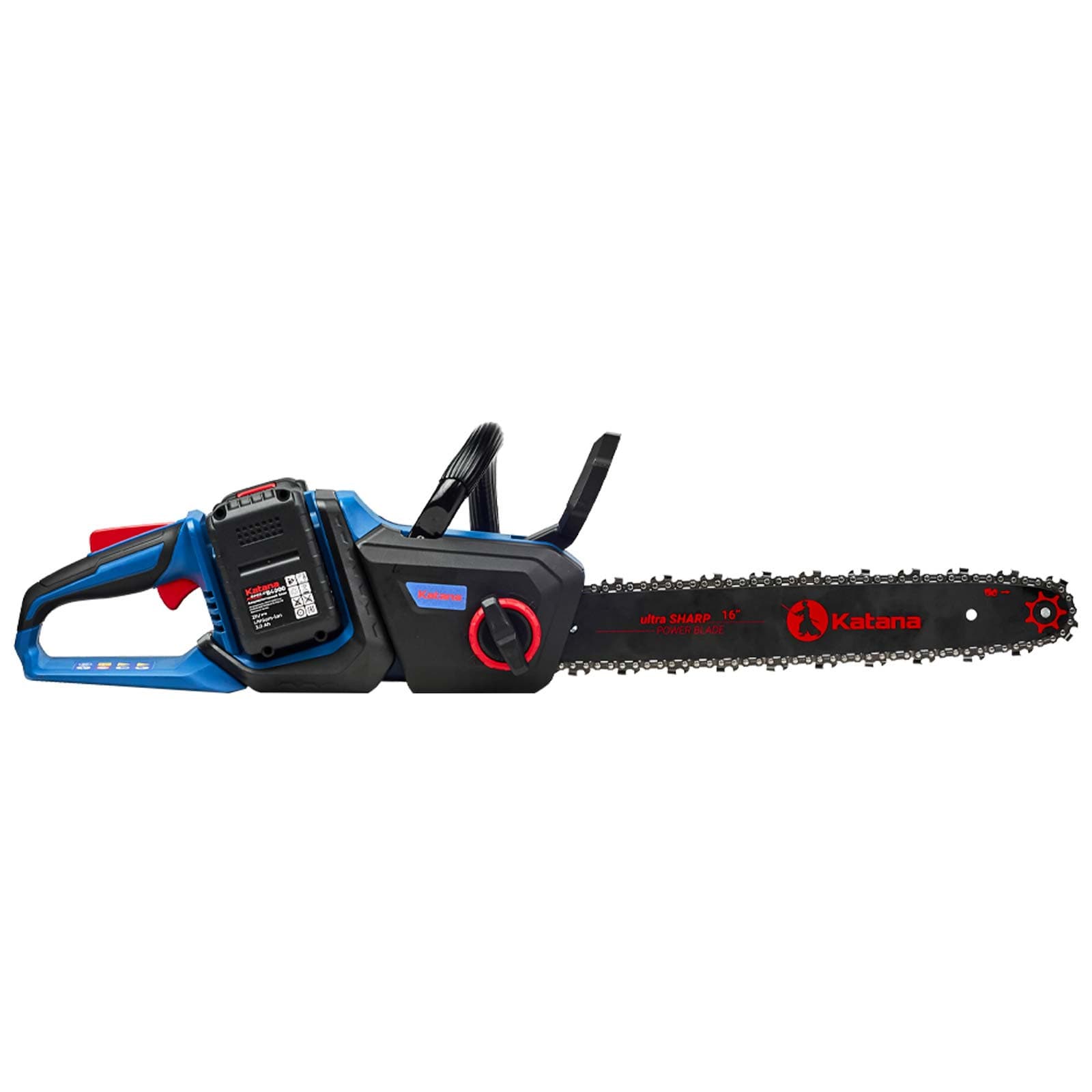 Пила цепная аккумуляторная KATANA DT2104-PRO(Бесщет, 42V, 2x4Ah, 40см, 0,375", 1,3мм, 56зв.,бесключ), фото 4