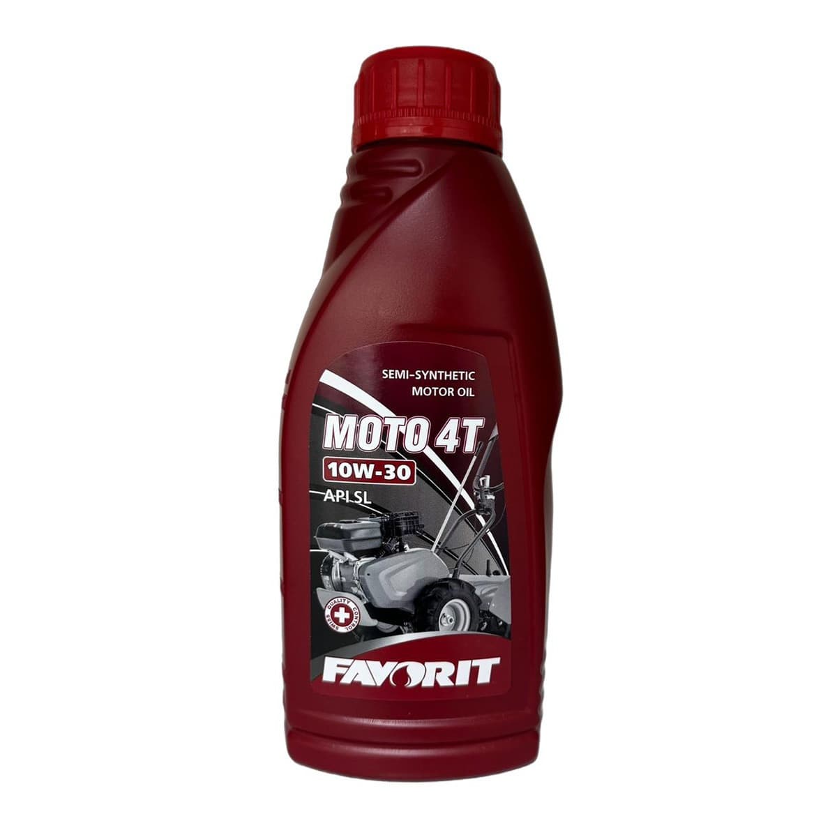 FAVORIT MOTO 4-T SAE 10W-30 API SL/ Масло моторное полусинтетич. для четырехтактных двигателей 0,6л