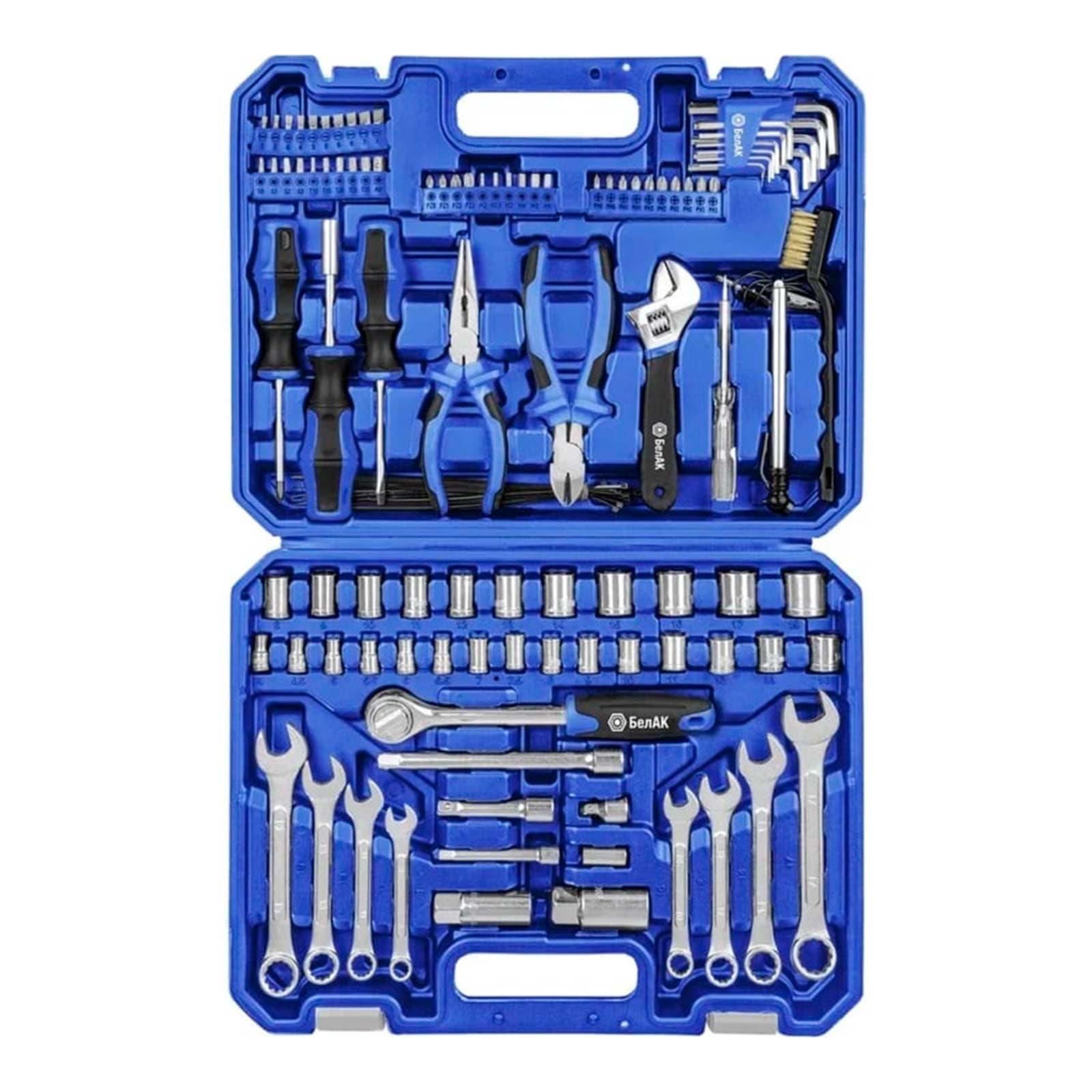 Набор инструментов 122пр. БелАК Профи БАК.07017 (1/4", 3/8", закалка V3)