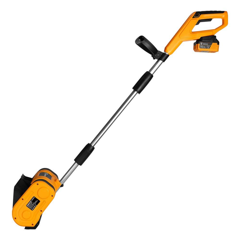 Снегоуборщик аккумуляторный DEKO ST211-5 (20В, 1х5Ач, совм Katana/Makita, 2800об/мин, 254/160мм, 6м), фото 3