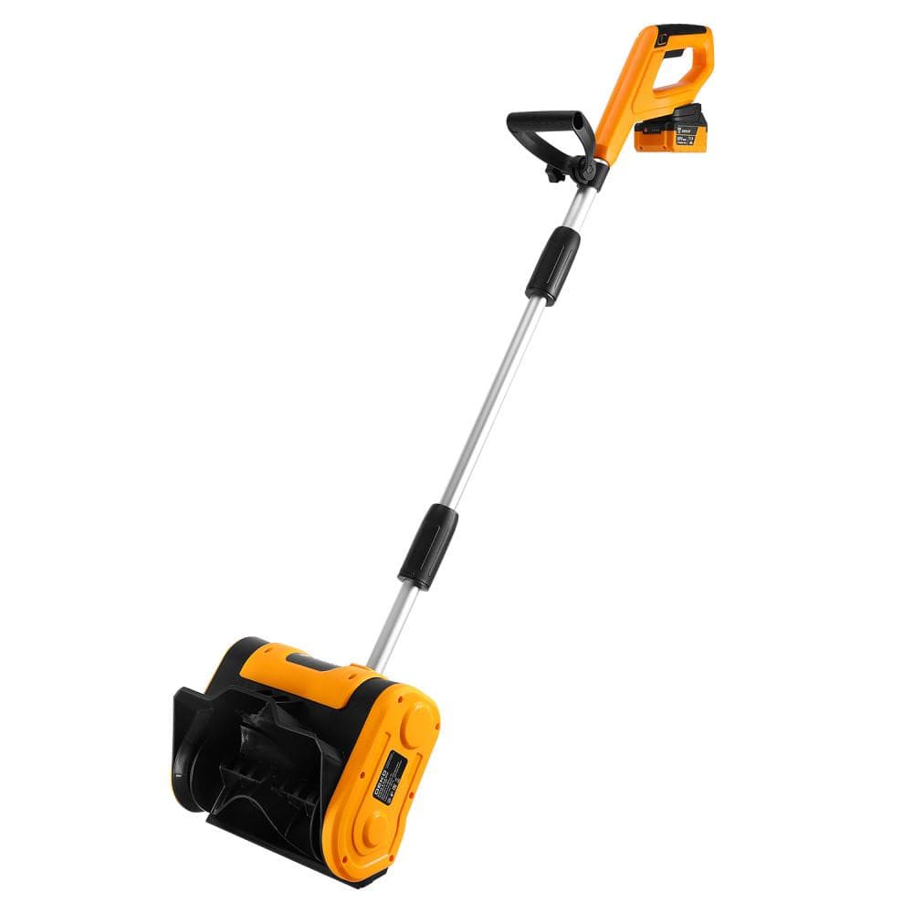 Снегоуборщик аккумуляторный DEKO ST212-5 (20В, 2х5Ач, совм Katana/Makita, 2800об/мин, 254/160мм, 6м), фото 2