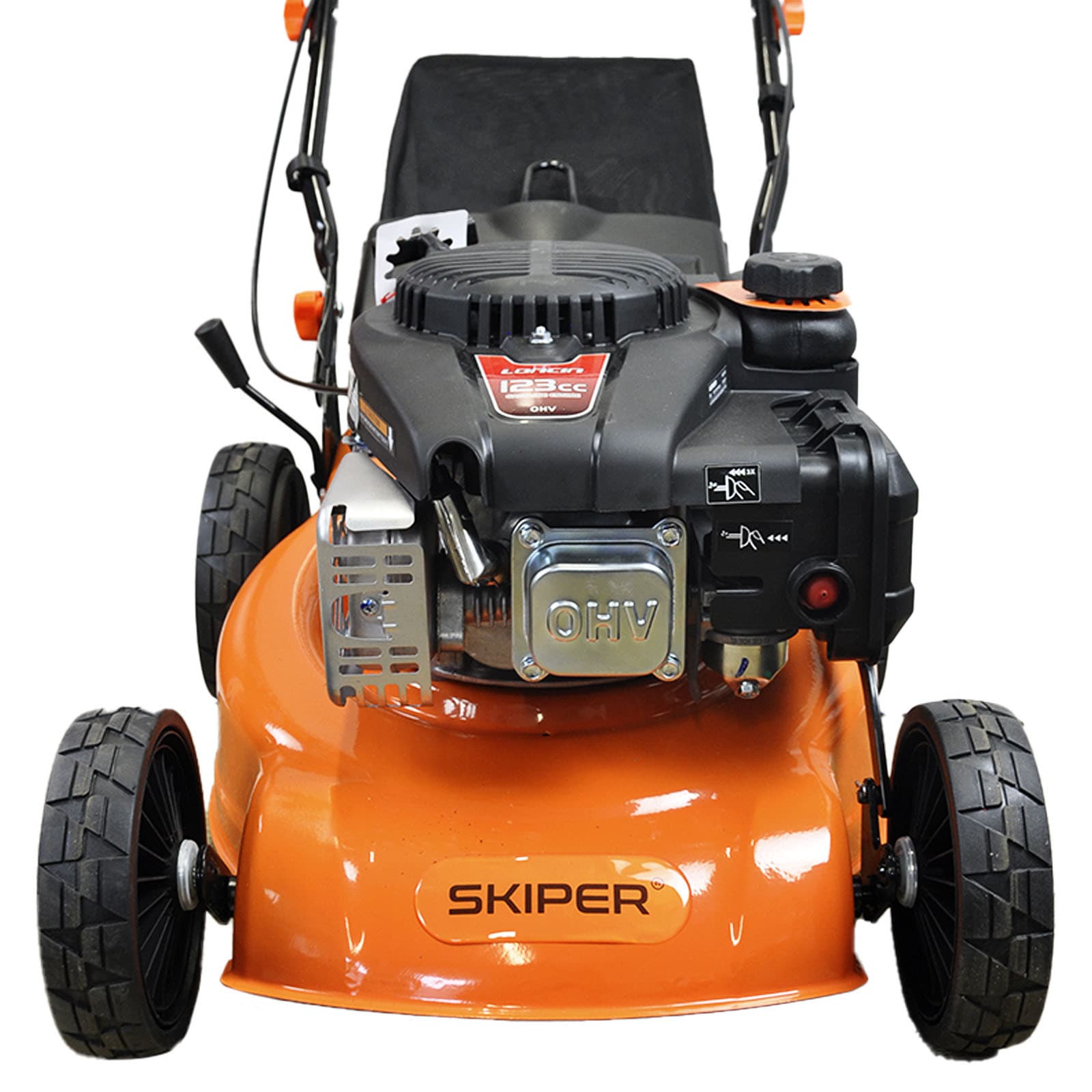 Газонокосилка бензиновая SKIPER GW402S (40см, самоход, Loncin 3,5 лс, сталь.дека,травосб.45 л, +НОЖ), фото 8