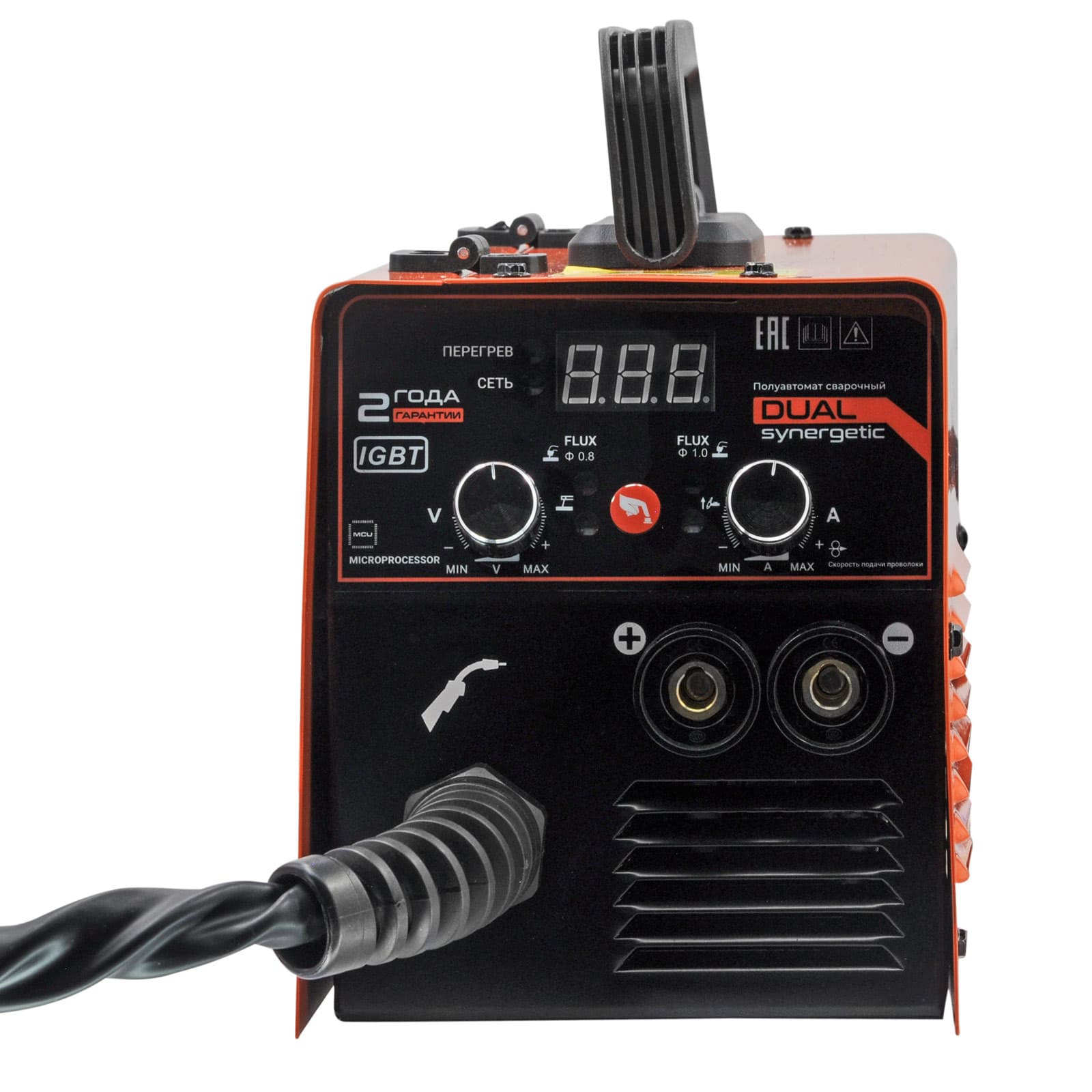 Полуавтомат сварочный SKIPER FLUX/MMA-210D-12 (2 ГОДА гар, 210A, FLUX/MMA/TIG), фото 5