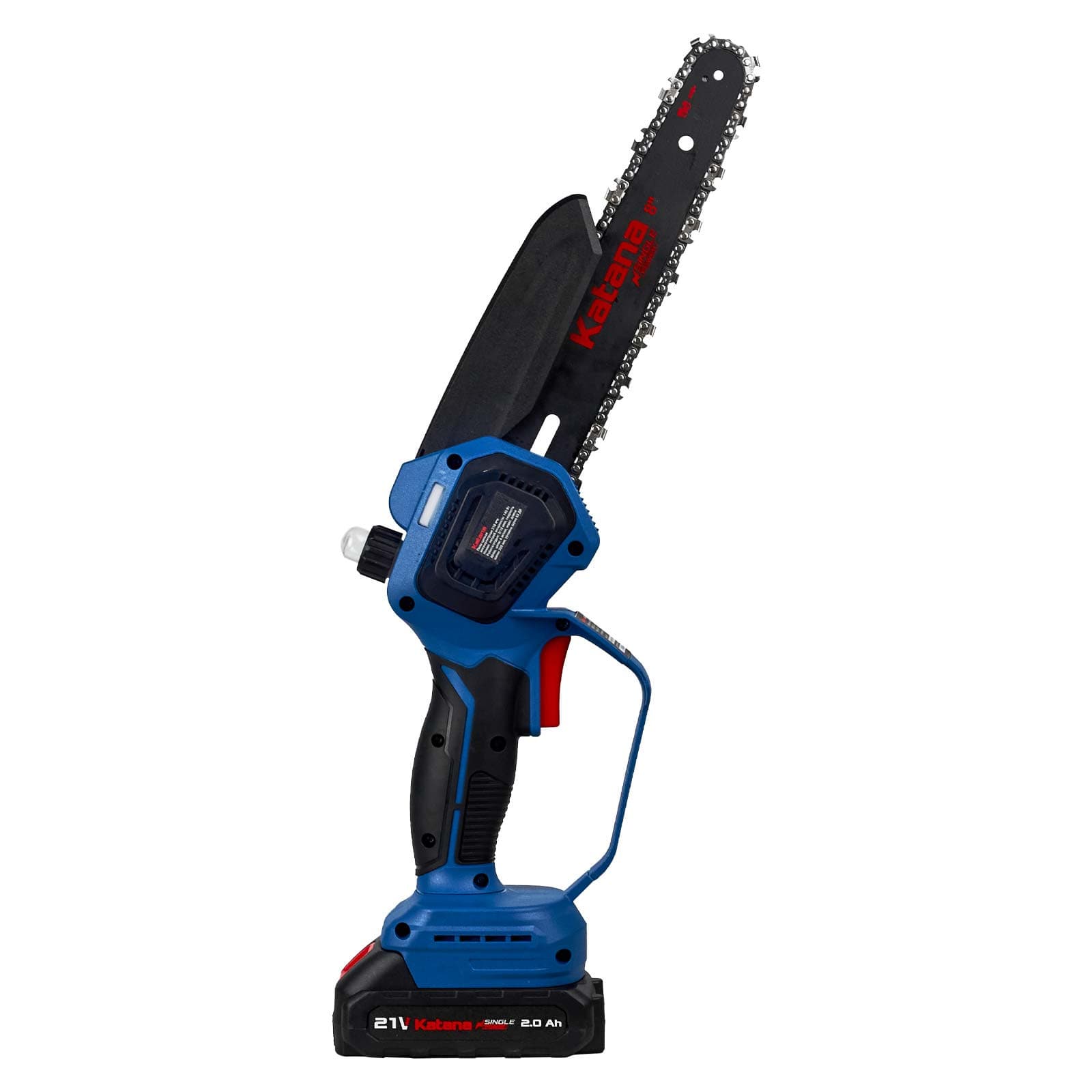 Пила цепная аккумуляторная KATANA AP4209PRO-1(21В,1x2Ач,бесщёт.,шина20см,защ.кож.,смазка цепи,бесклю, фото 3