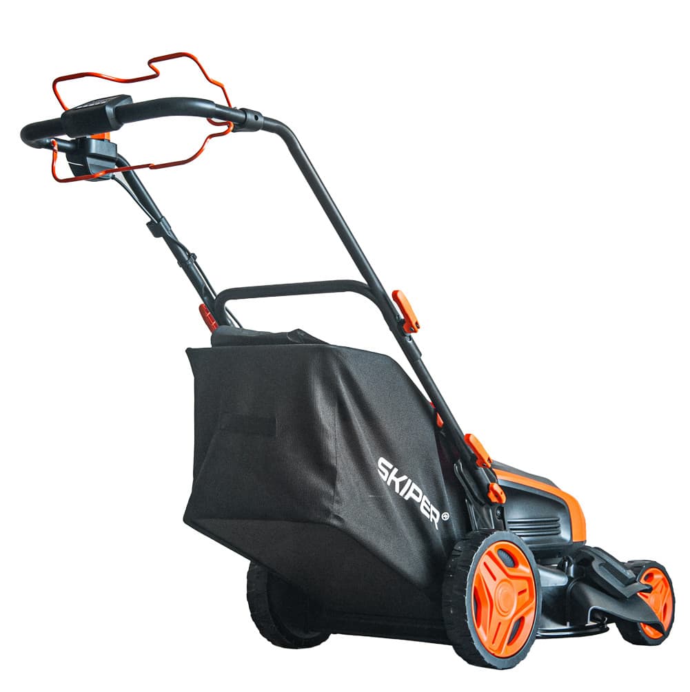 Газонокосилка аккумуляторная SKIPER SW480 (48см,самоход,бесщёт.двиг,мульч.,4акк*21В*4А/ч), фото 6