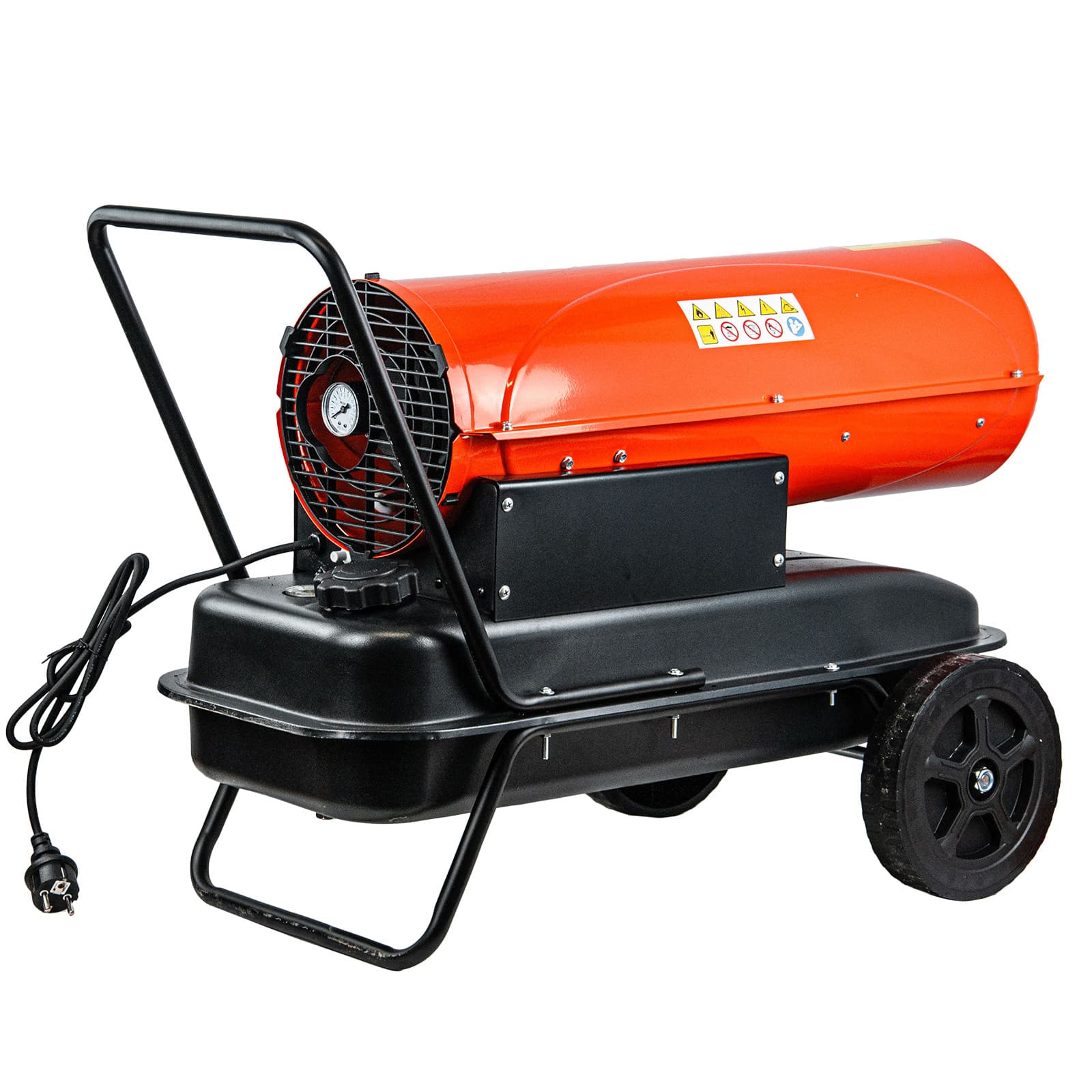 Дизельная тепловая пушка SKIPER DH-20000 (20кВт, 600м3/ч, 19л), фото 4