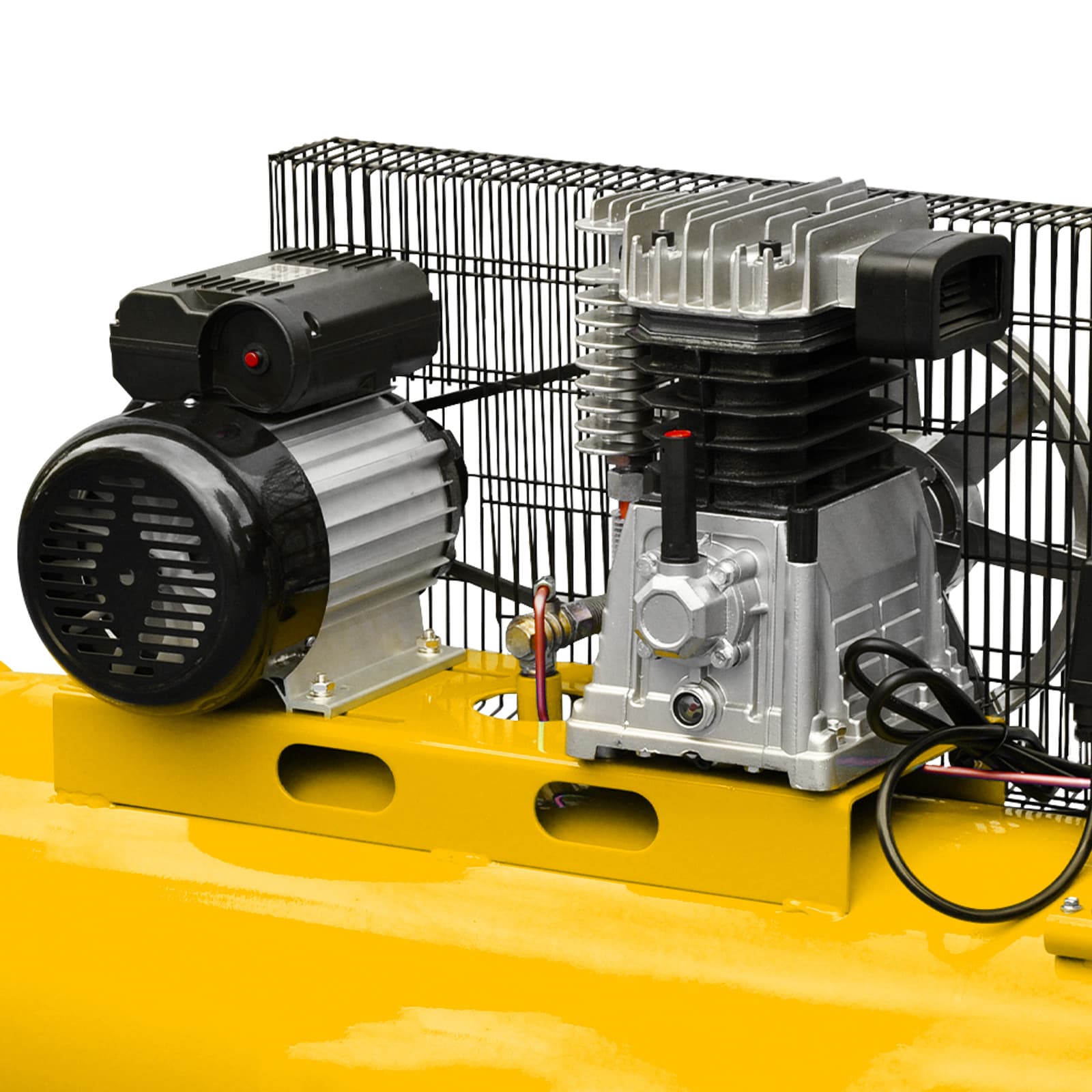 Воздушный компрессор SKIPER IBL3100 (до 395л/мин, 8атм, 100л, 230В, 2.2кВт, итальянский тип), фото 4
