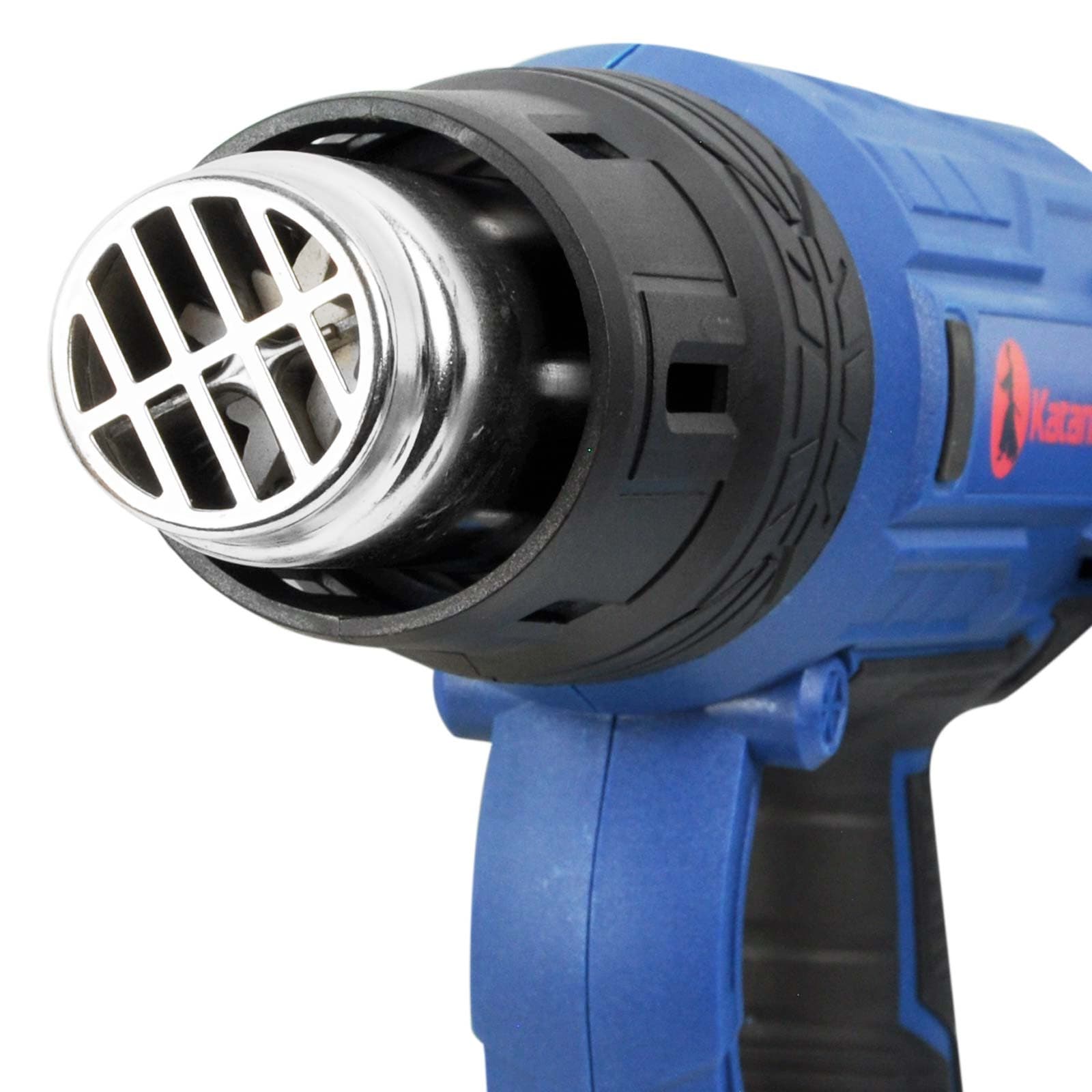 Фен строительный KATANA FS5001 LED (2000 Вт, 2 скор.,60-350/60-600°С,плавная. рег.300/500л/мин,кейс), фото 6