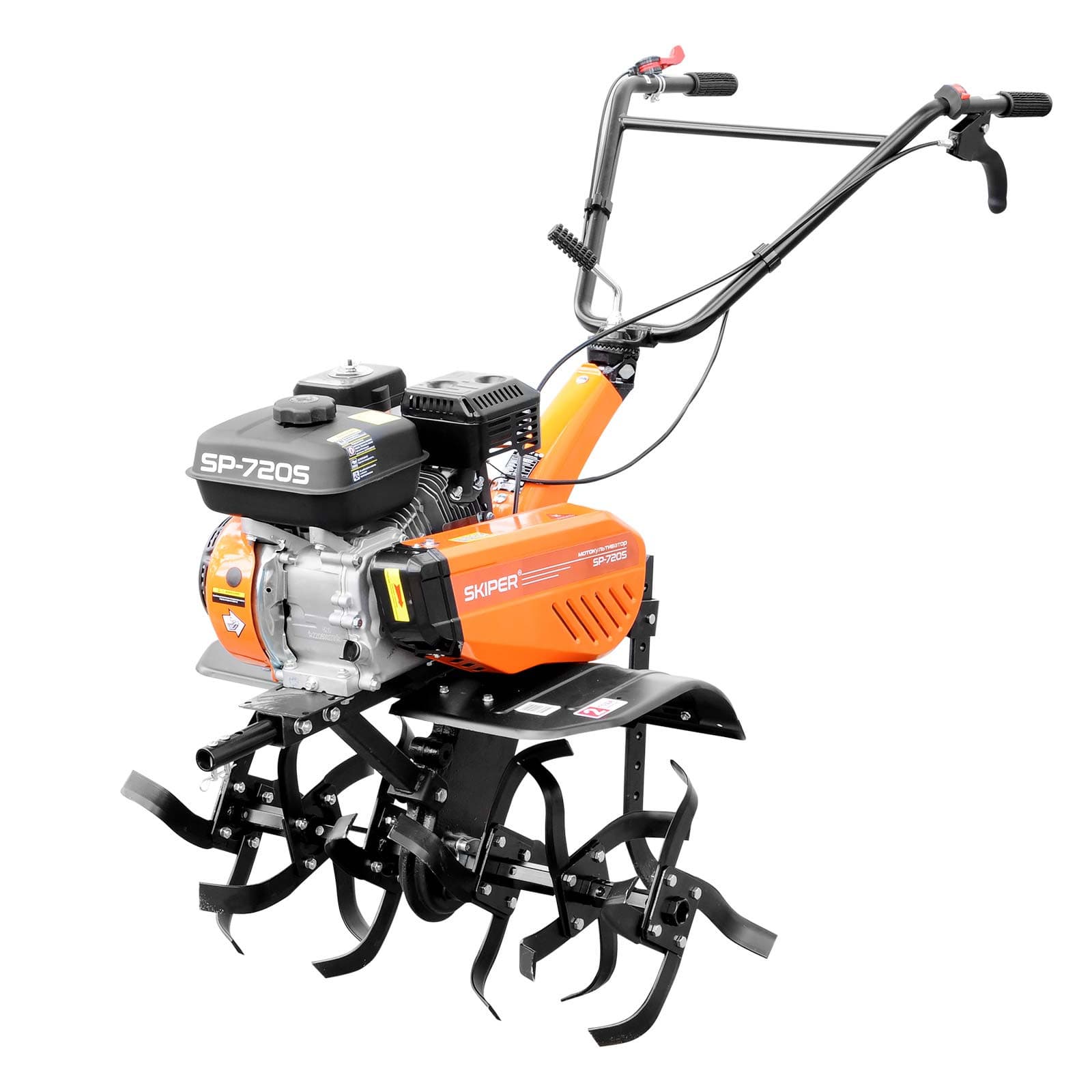 Культиватор SKIPER SP-720S (8 л.с., без ВОМ, передач 3+1, 2 года гарантии, без колёс), фото 3