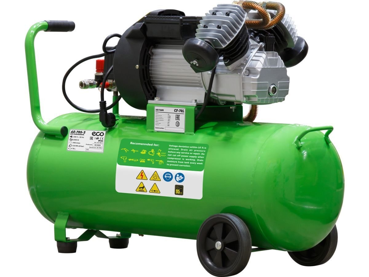 Компрессор ECO AE-705-3 коаксиальный, фото 8