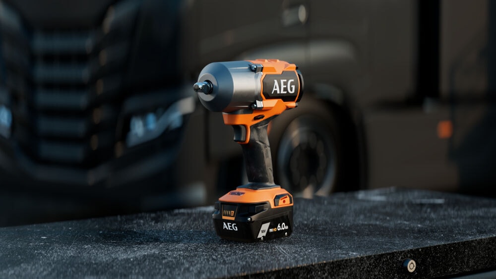 Гайковерт аккумуляторный AEG BSS 18HTF12BL-0 (без аккумуляторов), фото 2