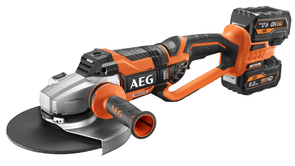 Углошлифмашина аккумуляторная AEG BEWS 18-230BL-0 (без батареи), фото 2