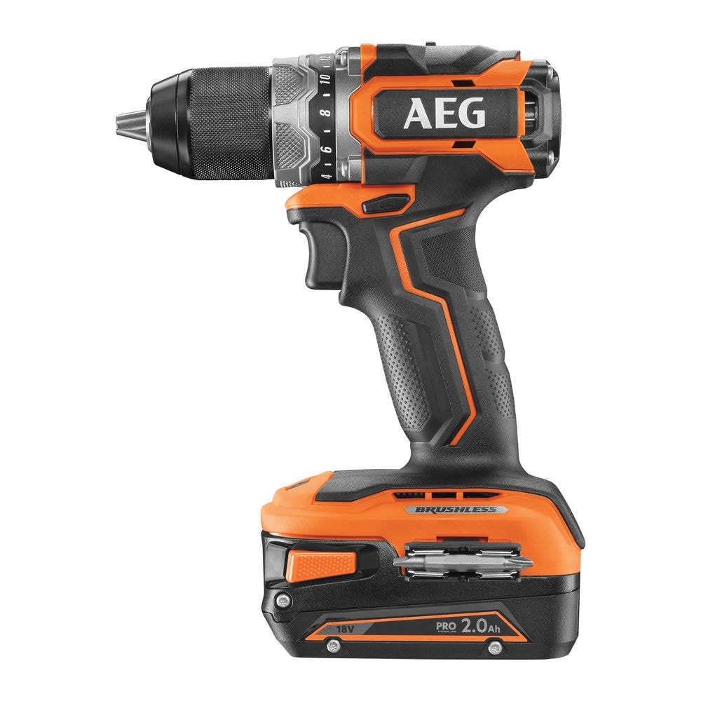 Дрель-шуруповерт аккумуляторная AEG BS18SBL-202C, фото 2