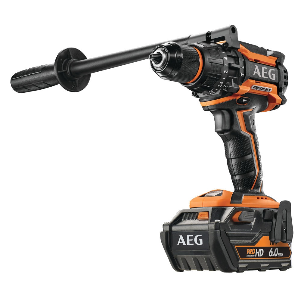 Дрель-шуруповерт аккумуляторная AEG BSB18BL LI-602C, фото 2