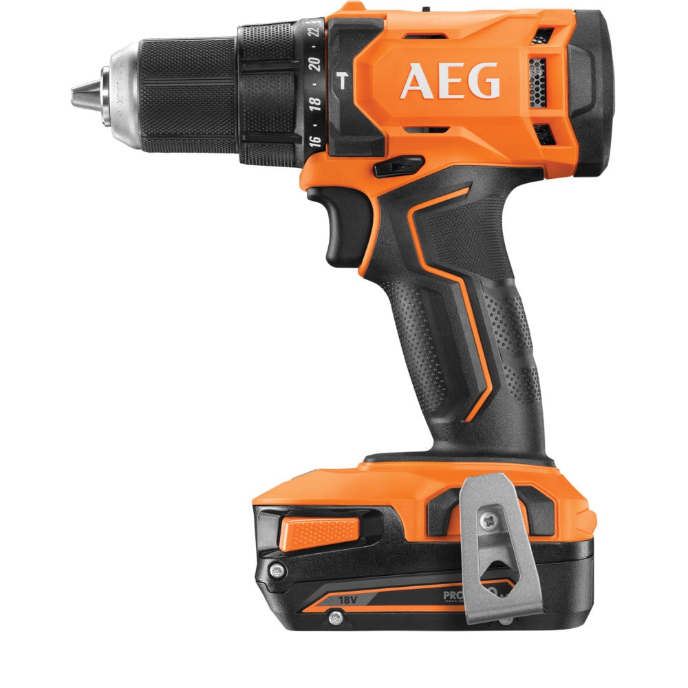 Дрель-шуруповерт ударная аккумуляторная AEG BSB18G4-202C, фото 3