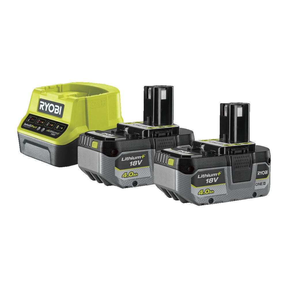 Аккумулятор (2) с зарядным устройством RYOBI RC18120-240X система ONE +, фото 2