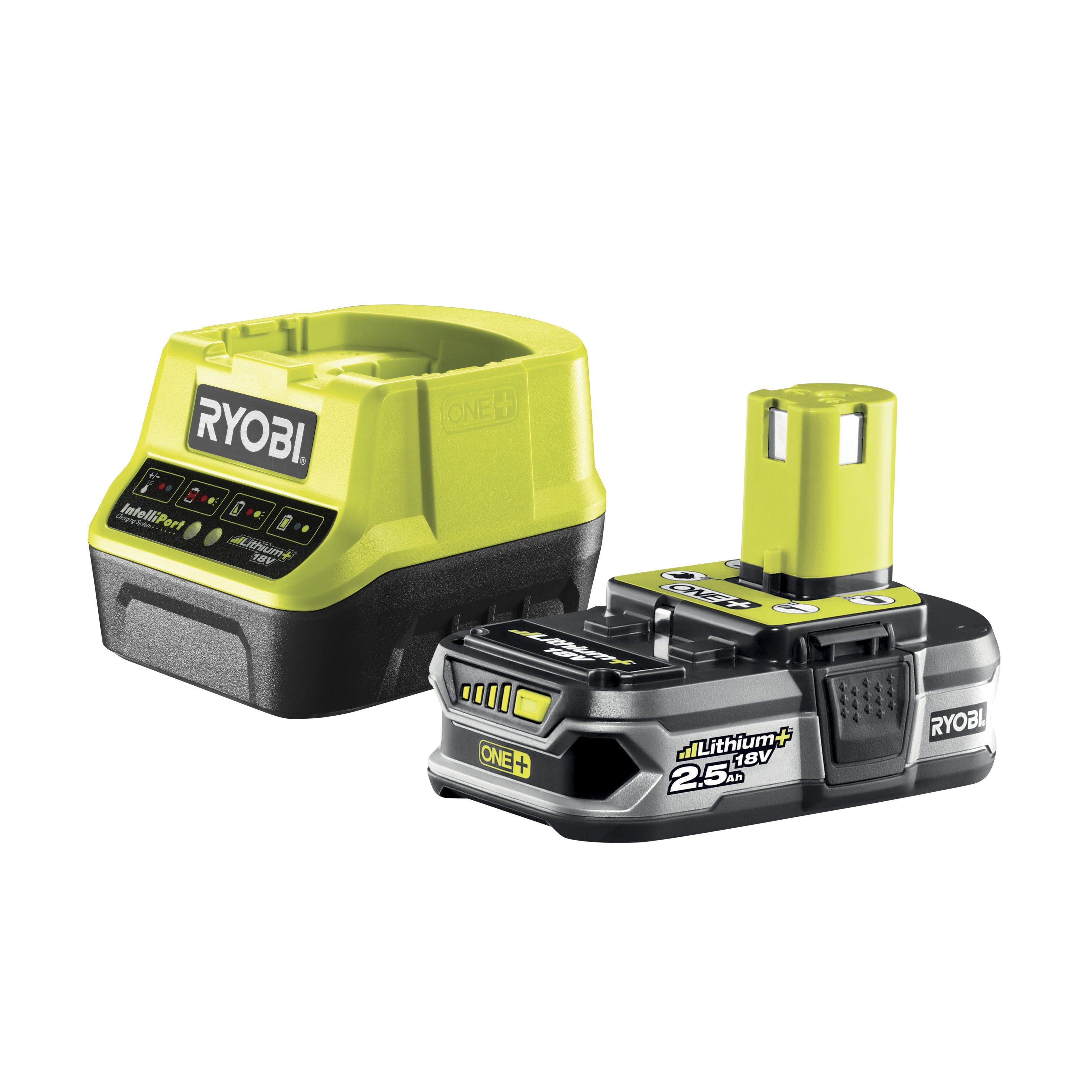Аккумулятор с зарядным устройством RYOBI RC18120-125 система ONE +, фото 2
