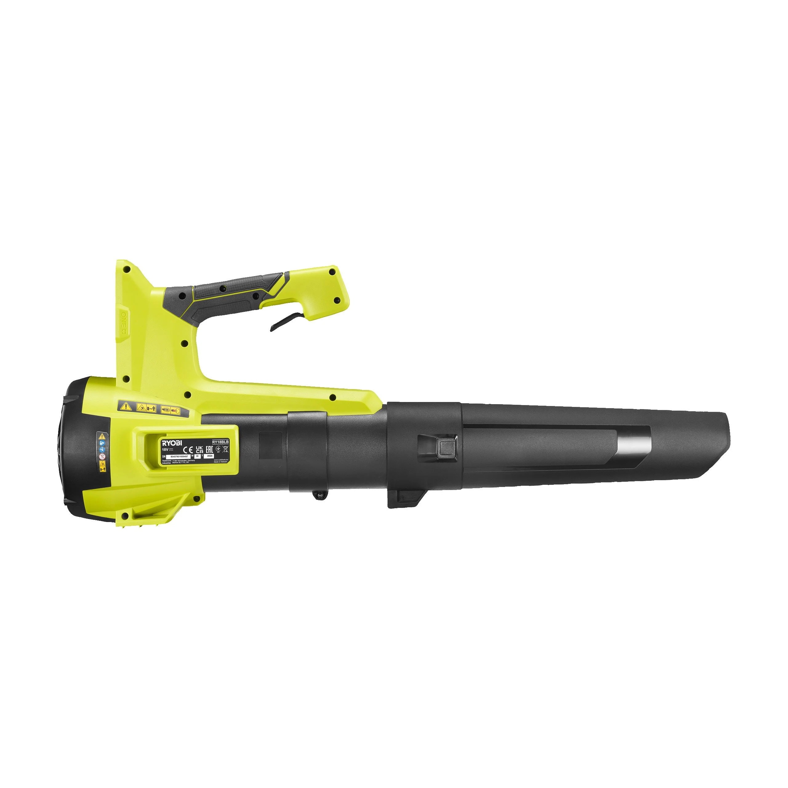 Воздуходувка RYOBI RY18BLB-0 (без батареи) система ONE +, фото 3